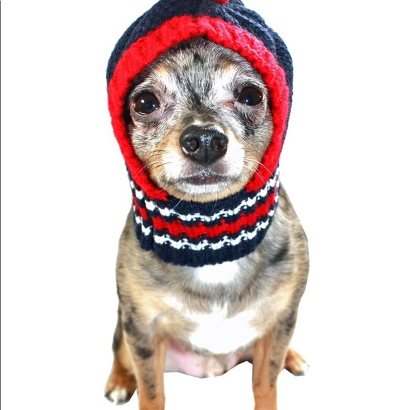 New England Patriots NFL Dog Pet Knit Hat - Picture 5 of 7